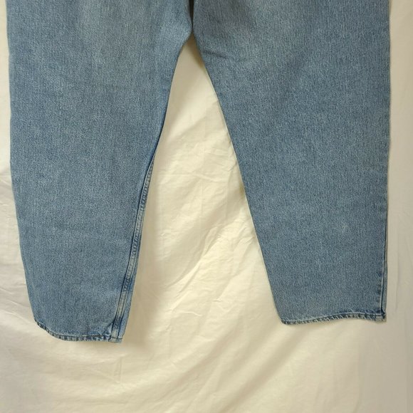 LEVIS 550 Mens 40x30 Relaxed Fit Straight Fit Medium Wash Denim Blue Jeans  - Picture 10 of 11